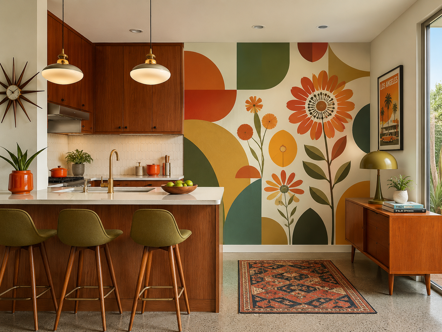 30 Flower Mural Ideas for Homes and Commercial Spaces 15 image.png