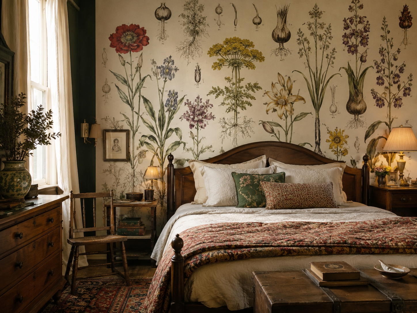 30 Flower Mural Ideas for Homes and Commercial Spaces 12 image.png