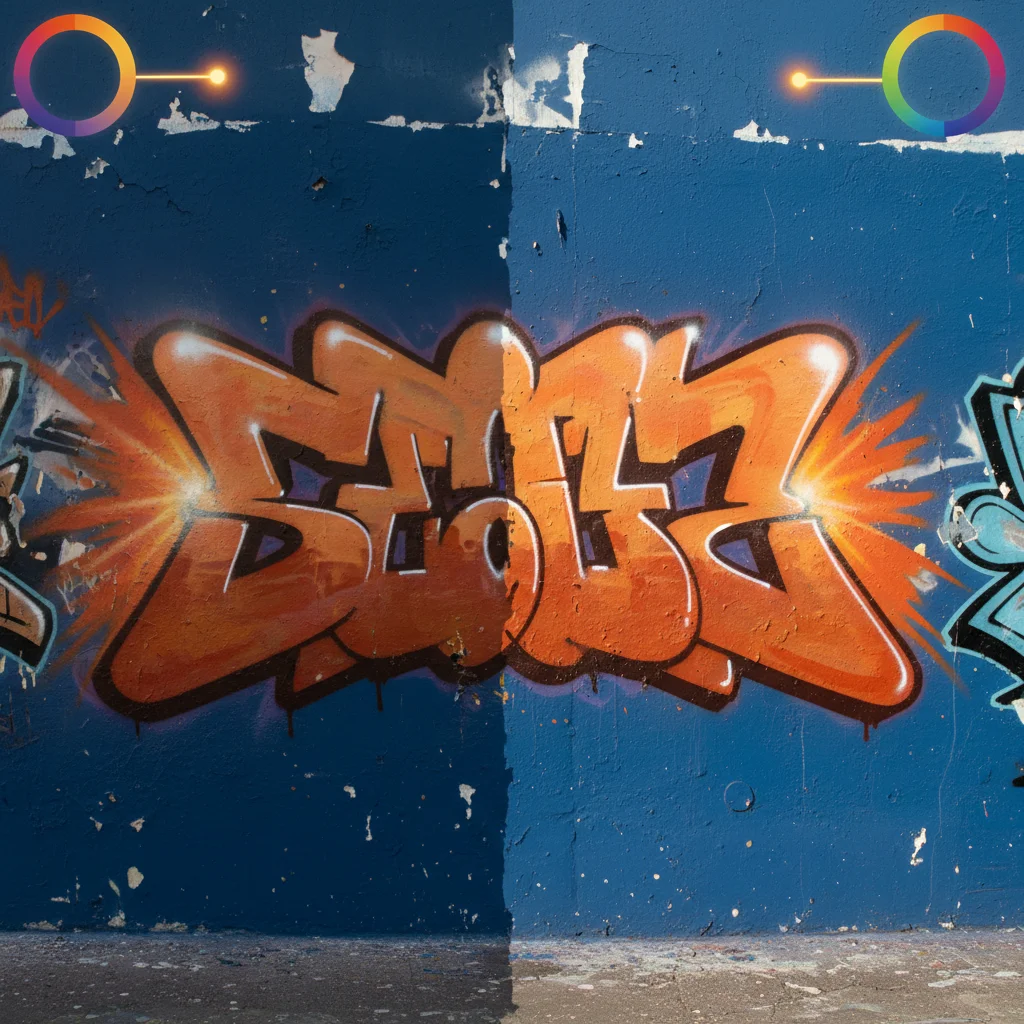 What Color Goes With Orange Graffiti? Best Background Ideas For Wall Printing 1 83698b7bf367266ab803cf2d5f62897d