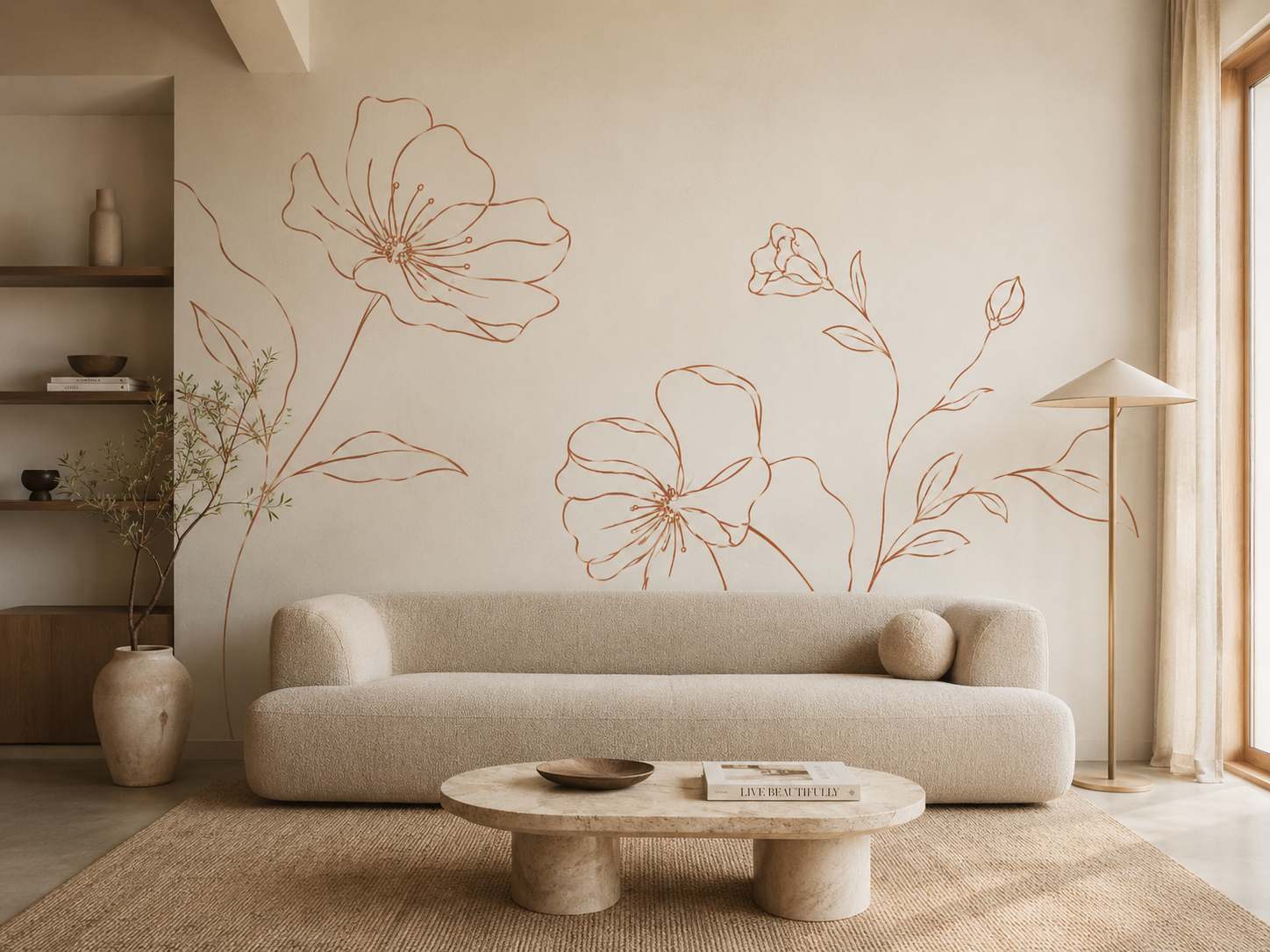 30 Flower Mural Ideas for Homes and Commercial Spaces 5 image.png