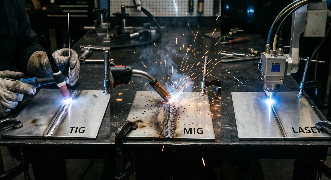 How To Weld Stainless Steel: The Ultimate Guide (Tig, Mig & Laser Compared) 1 9b79b9be86679050bfd236c1df10c9b1