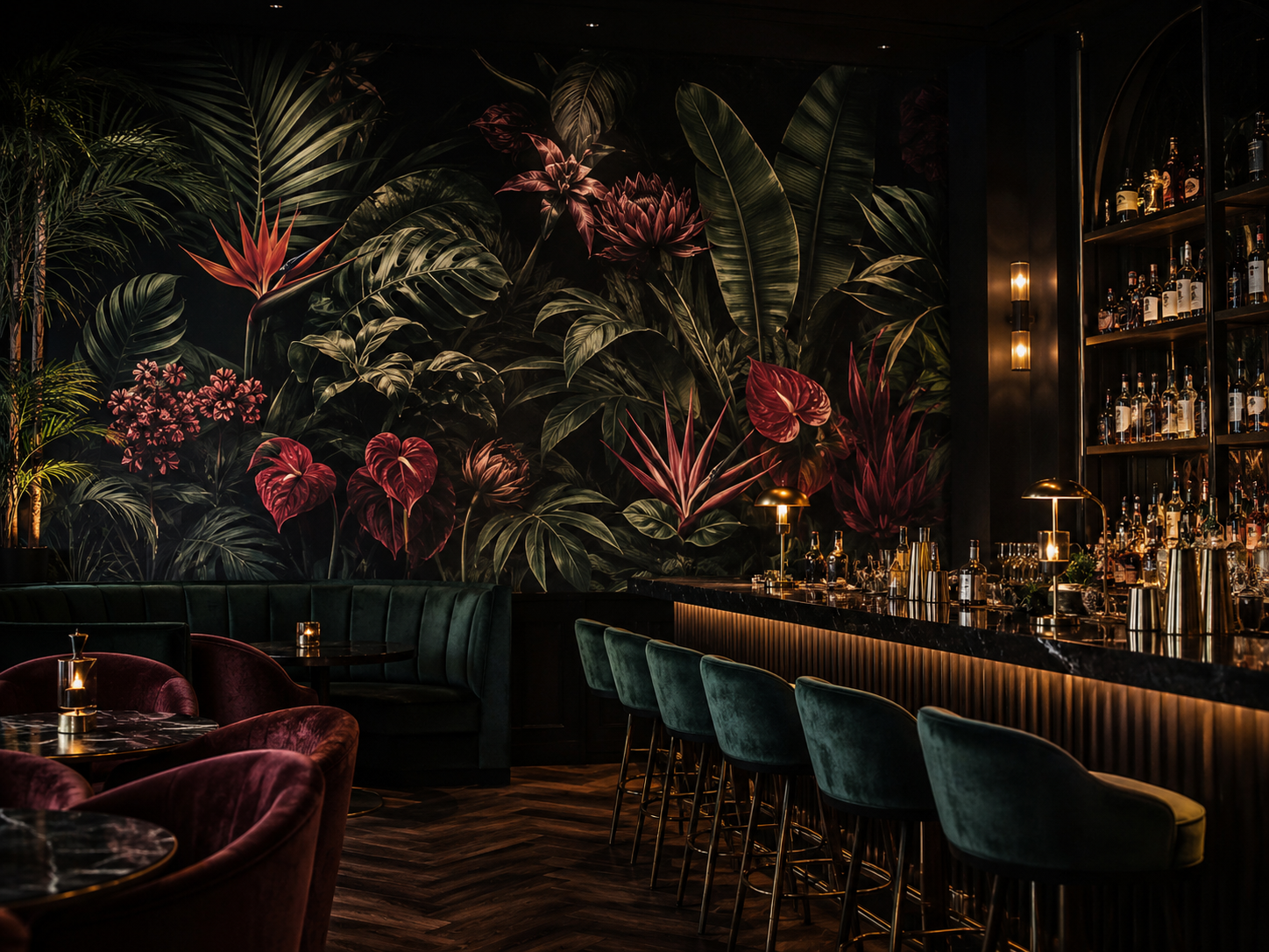 30 Flower Mural Ideas for Homes and Commercial Spaces 22 image.png
