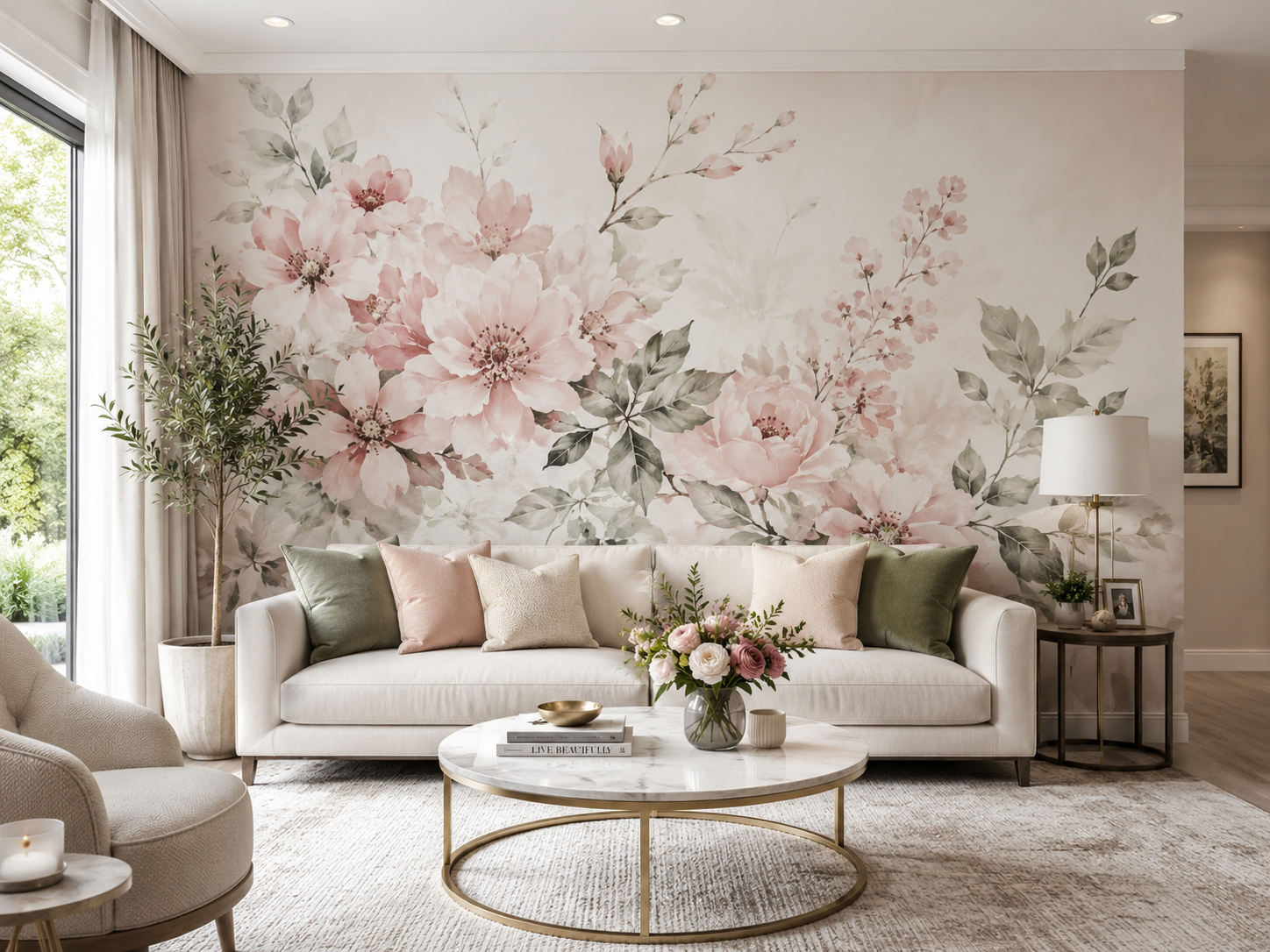 30 Flower Mural Ideas for Homes and Commercial Spaces 2 image.png