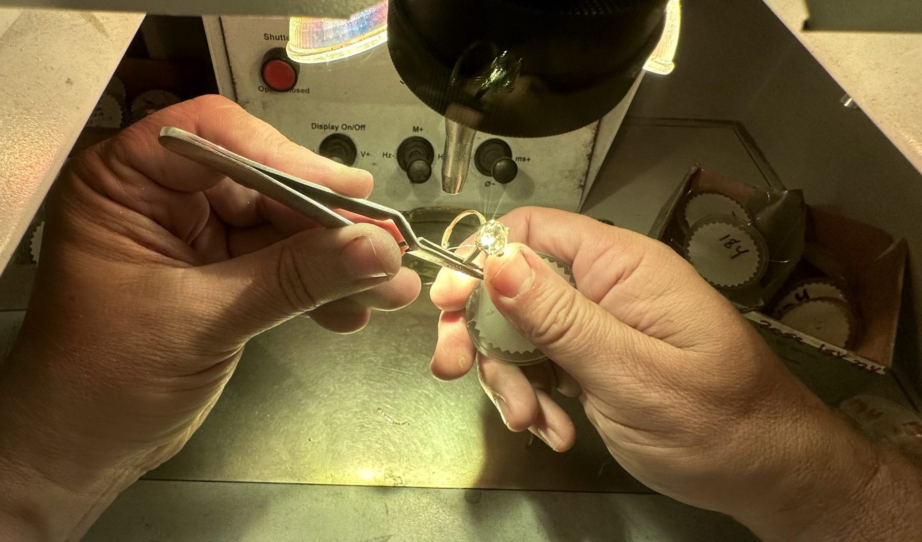 jewelry laser welder