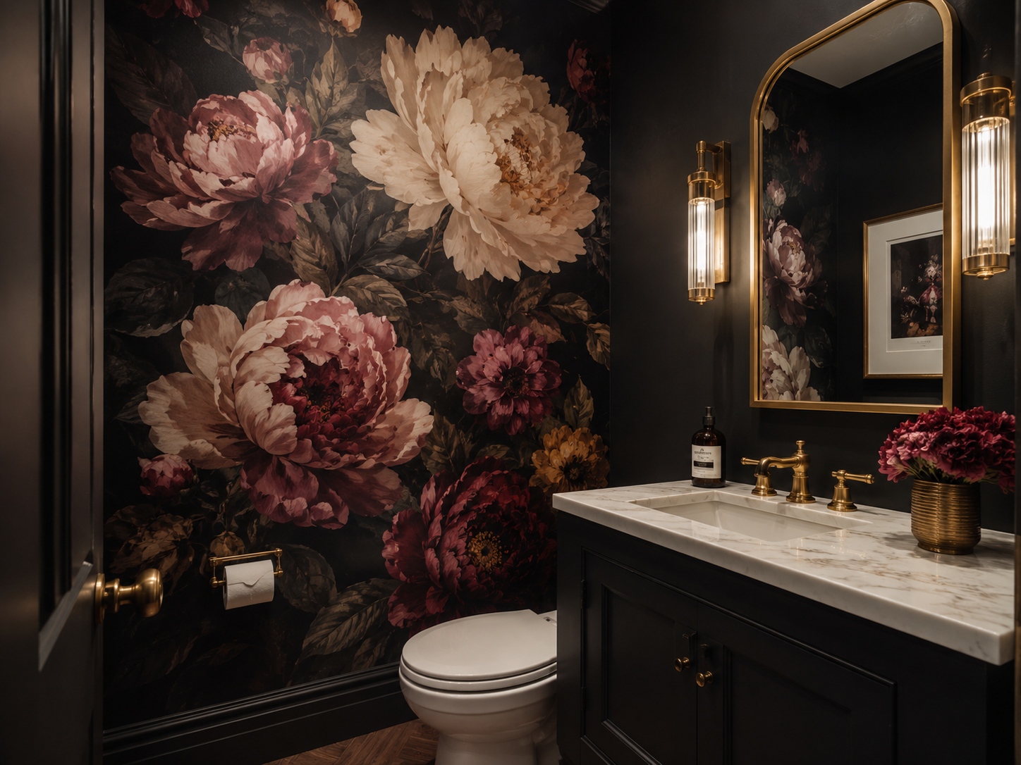 30 Flower Mural Ideas for Homes and Commercial Spaces 17 image.png